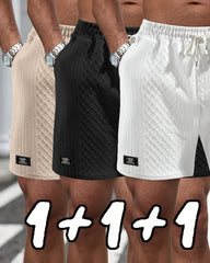 Men's Foreign Trade Men's Casual Drawstring Jacquard Outdoor Sports Shorts Loose Comfortable