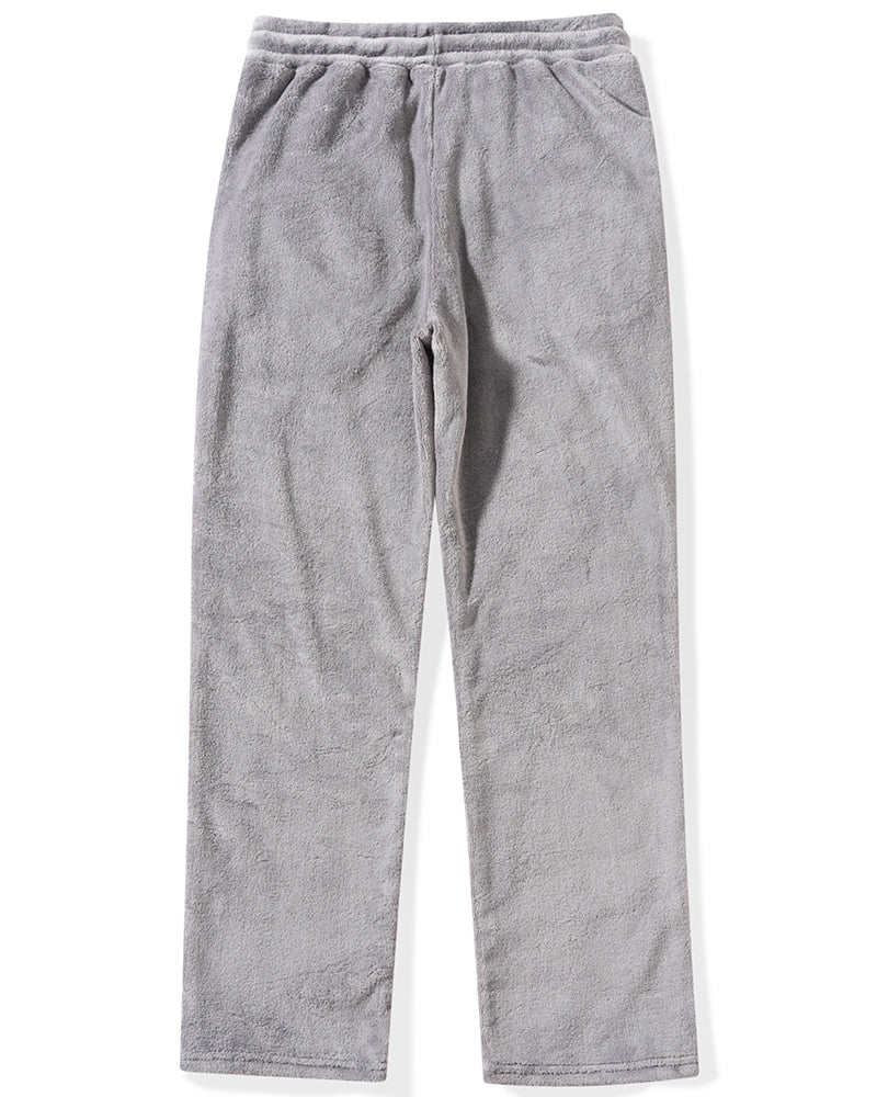 Big & Tall Men's Solid Color Sweat Hooded Pants Set S-2XL