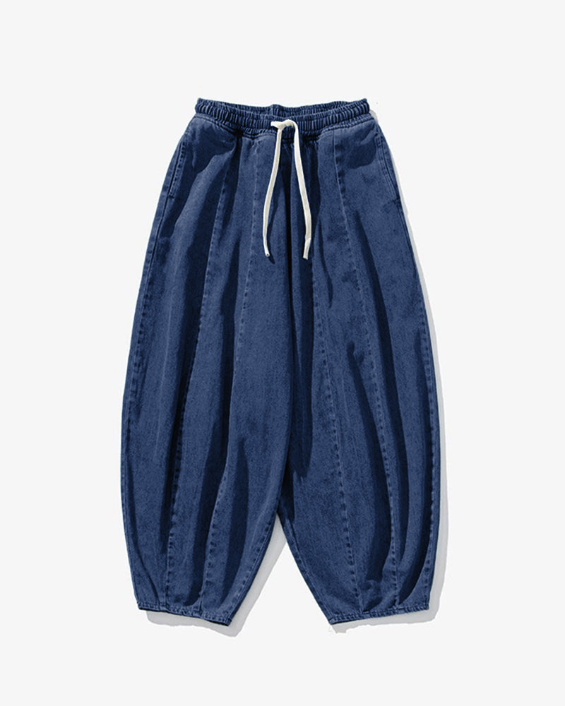 Japanese Retro Harlan Straight Denim Pants