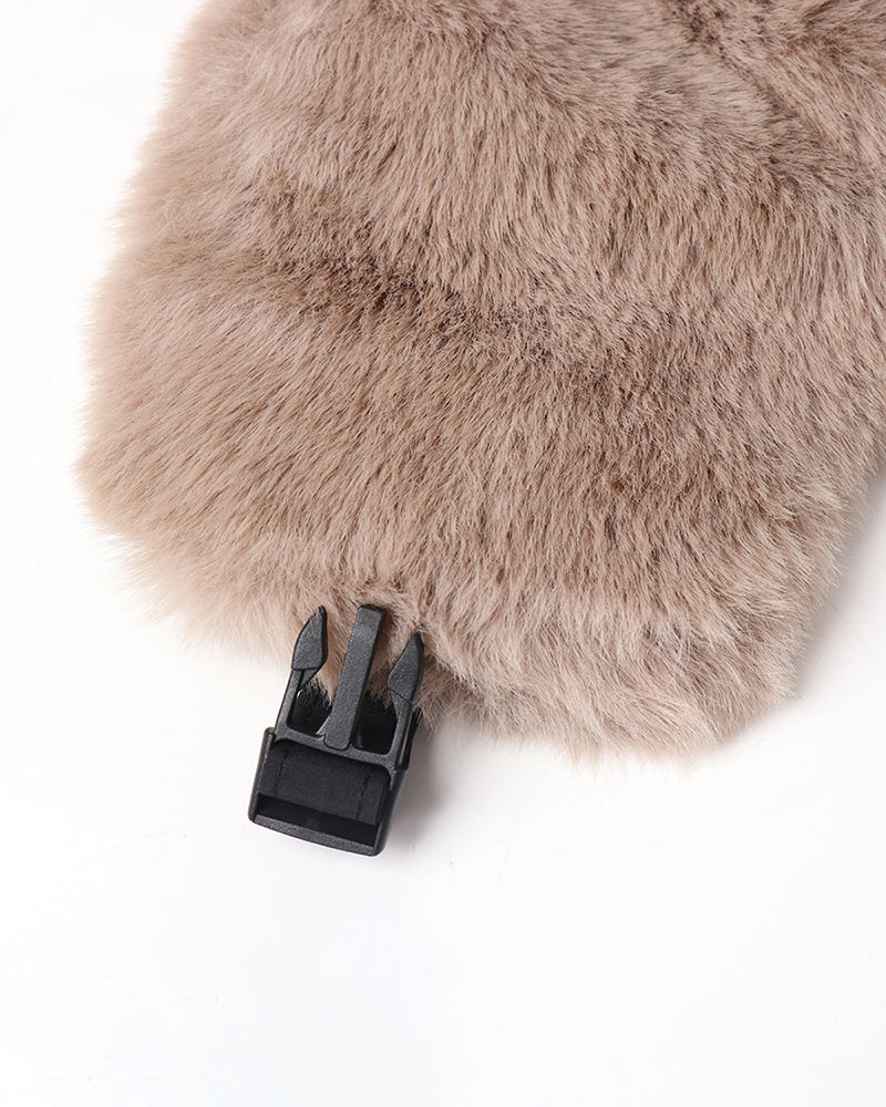 Color Matching Thick Outdoor Warm Pilot Cap