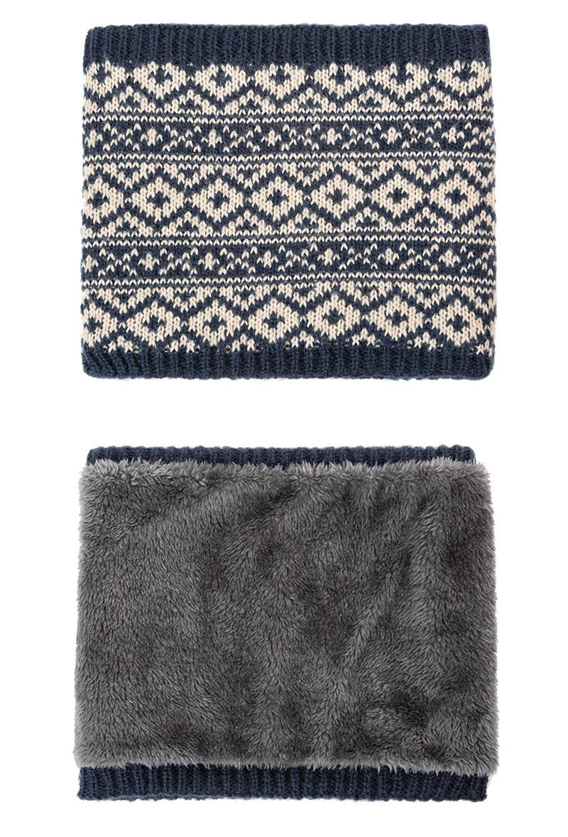 Autumn And Winter Velvet Neck Protection Outdoor Riding Warm Cold Wind Scarf Neck Sleeve