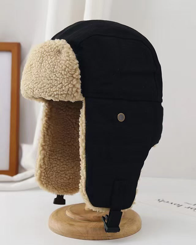 Men'S Thermal Winter Hat with Ear Flaps