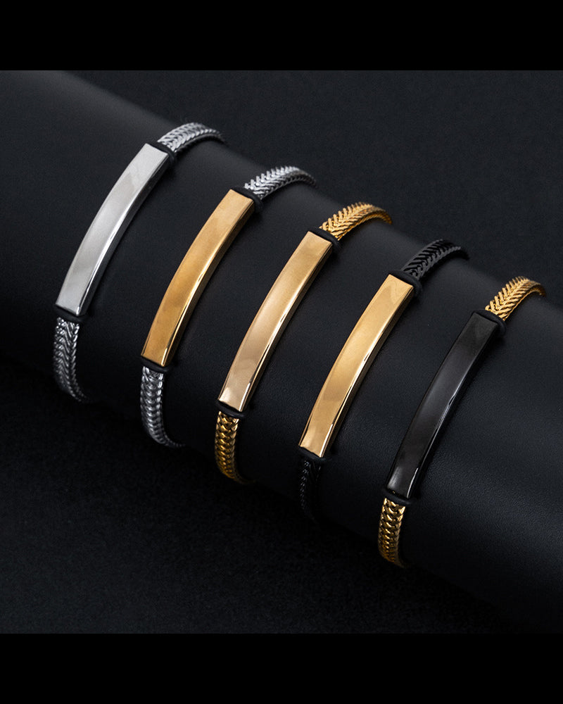 Hip Hop Punk Titanium Steel Bracelet