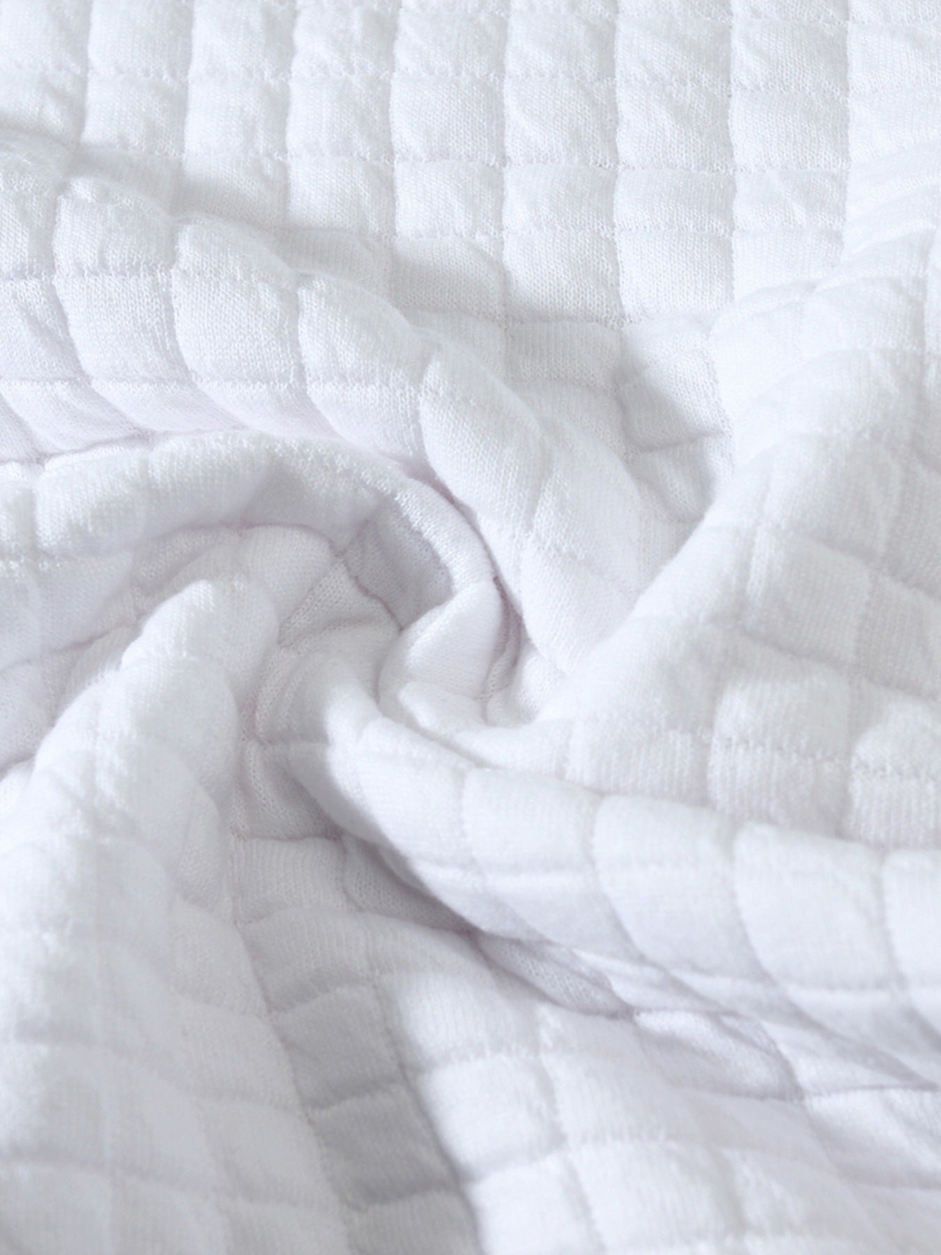 Big & Tall Men's Slim Fit Solid Color Crewneck Long Sleeve Small Square Casual Base Wear S-3XL