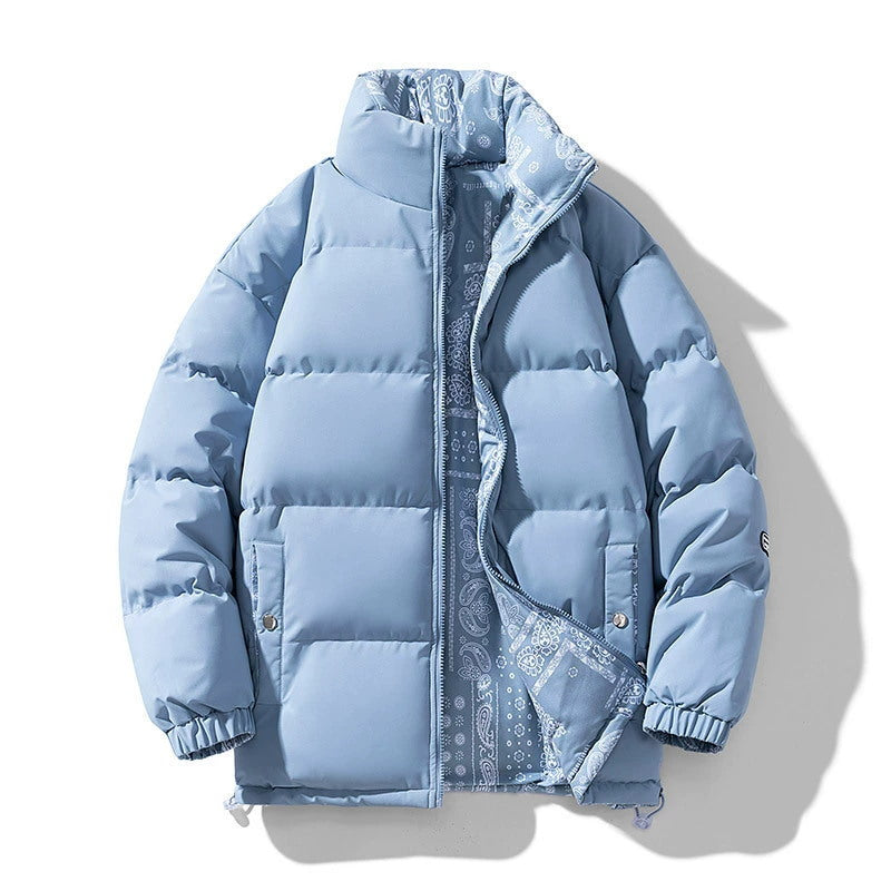 Big & Tall Men's Double-sided Cotton-padded Jacket Camouflage Winter Coat For Men And Women New Thickened Cotton-padded Jacket Korean Fashion Cotton-padded Jacket Cross-border S-4XL