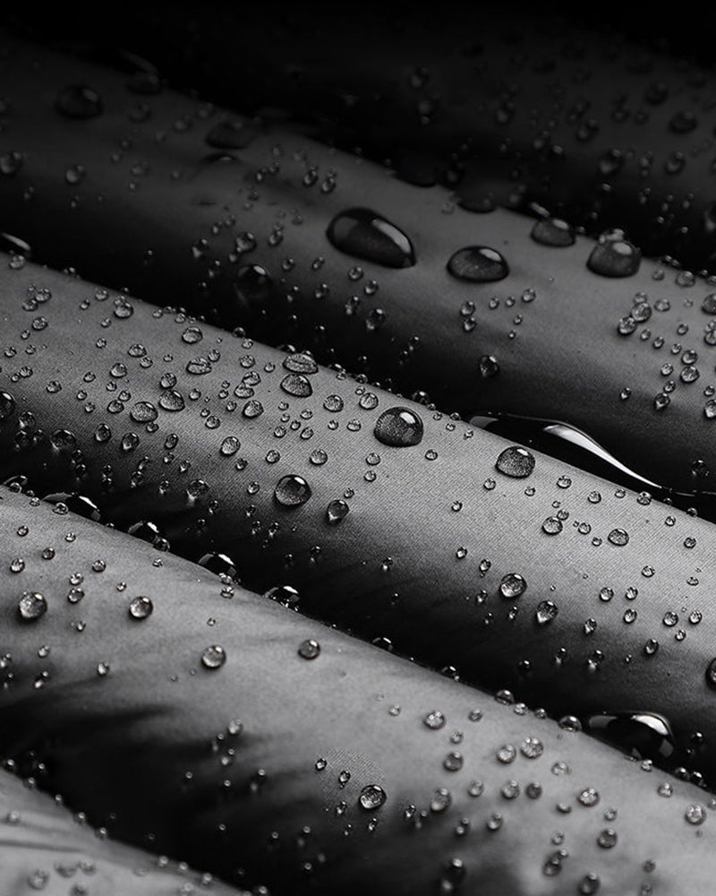 Big & Tall Men's Solid Color Vertical Collar Light Down Cotton-padded Jacket M-6XL