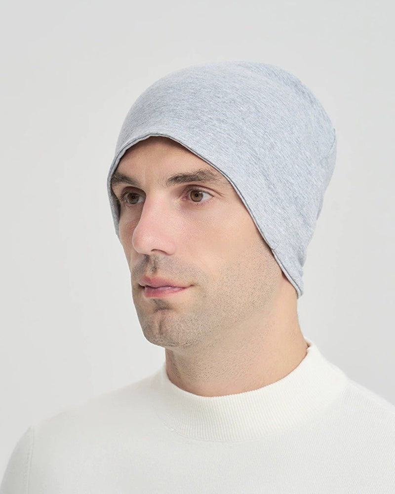 Shading Cotton Sleep Cap No Pressure Sense Windproof Warm