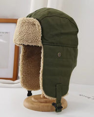 Men'S Thermal Winter Hat with Ear Flaps