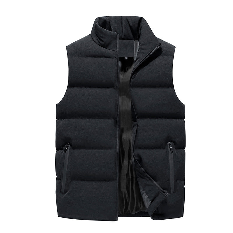 KZZ Mens Vest Jacket Warm Sleeveless Jackets