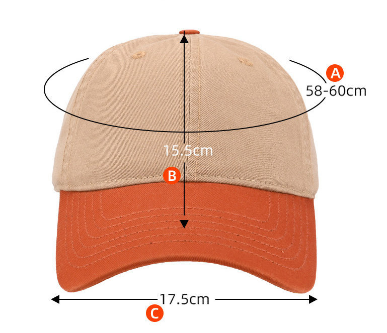 Personalized Washed Denim Hole Vintage Cap