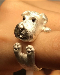 Schnery Puppy Animal Ring Open Ring