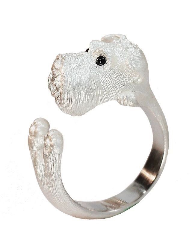 Schnery Puppy Animal Ring Open Ring