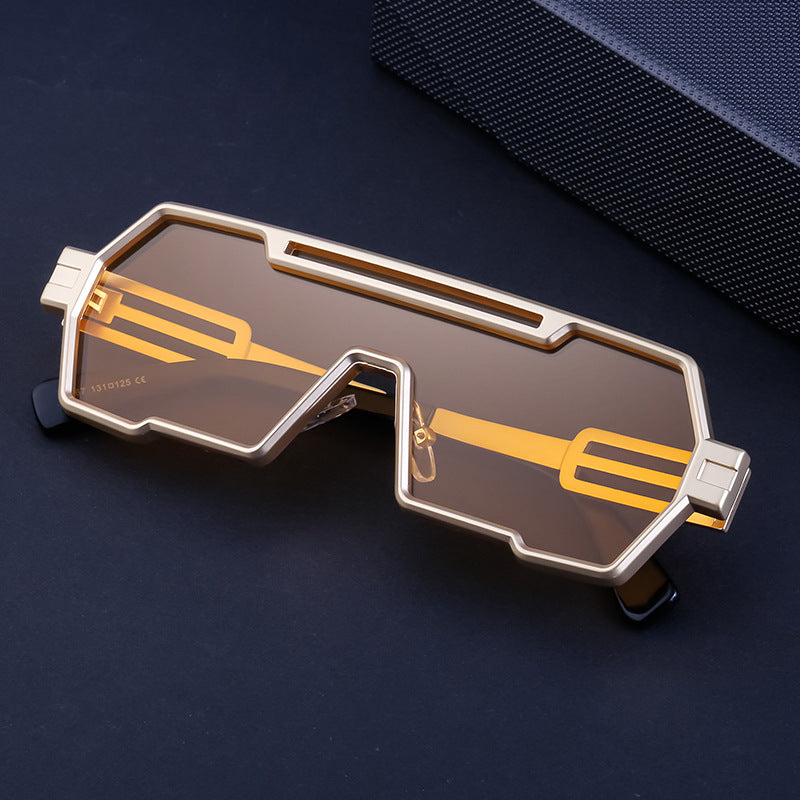 Retro Steampunk Irregular Sunglasses