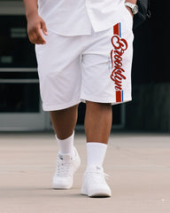 Big & Tall Men's Daily Leisure. Original Design Academy Style. Printed Short Sleeve Shirt Shorts Suit