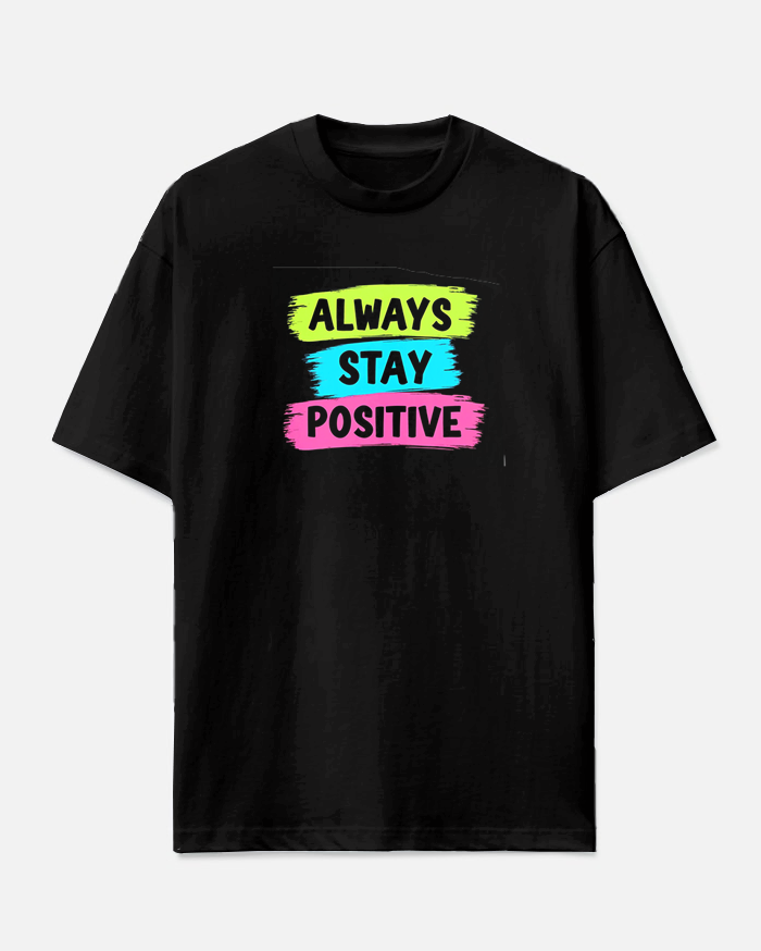 Like The Sun Always Stay Positive Men's Big and Tall Simple Lettering Short Sleeve T-shirt Shorts Set