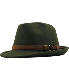 Multicolor Woolen Warm Hat British Retro Jazz Hat