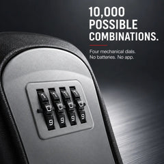 🔐🏠 Never Get Locked Out Again! 🔑 | 4-Digit Wall-Mounted Key Lock Box 🛡️✨