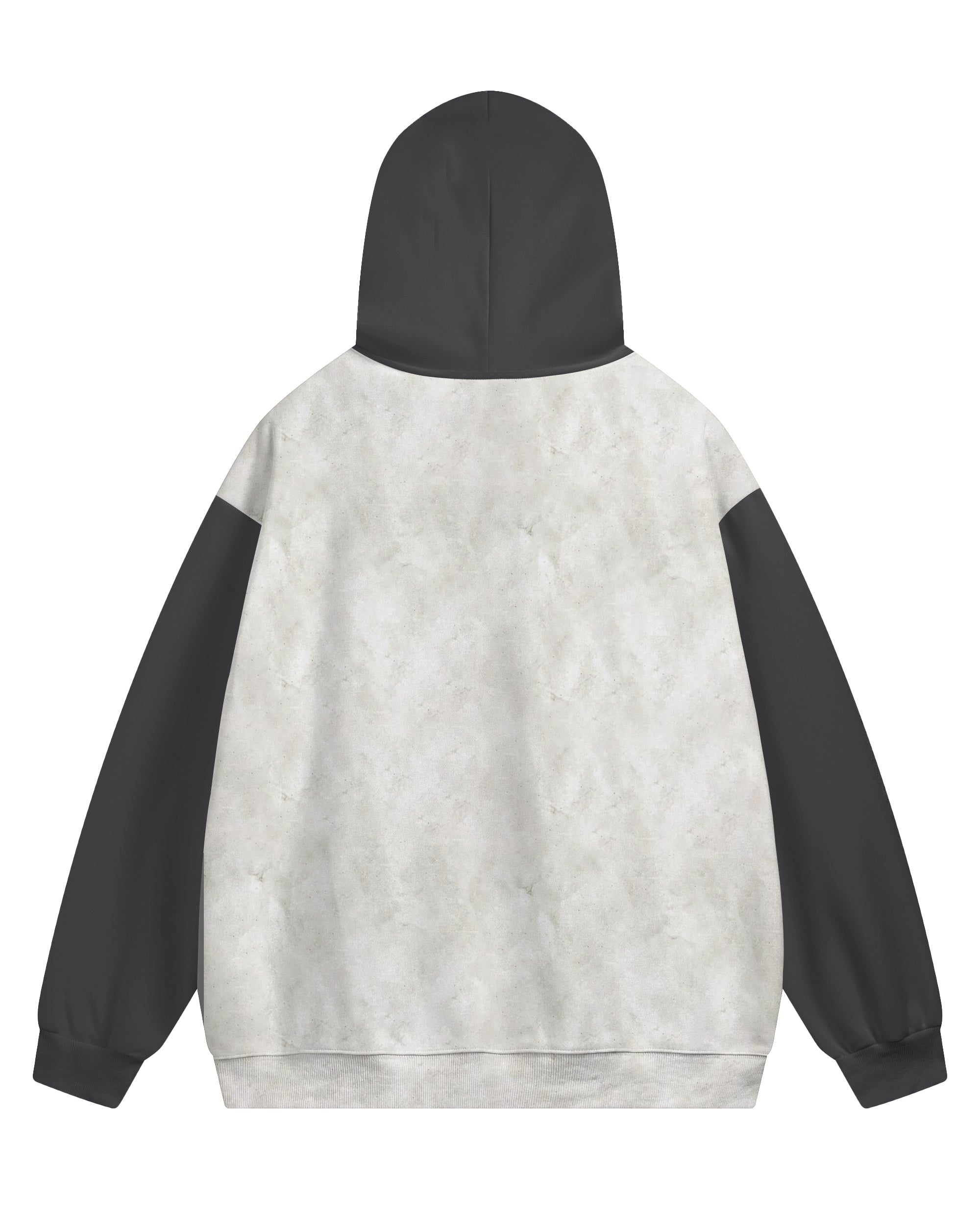 Men's Plus Size Casual Hip Hop Skull Poker A Hoodie Two-Piece Set