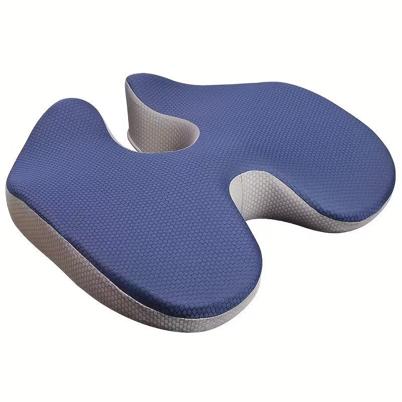 1pc of comfortable memory sponge cushion cushion - long time sitting in office/home chair/wheelchair hip cushion slide prevention,tailbone cushion