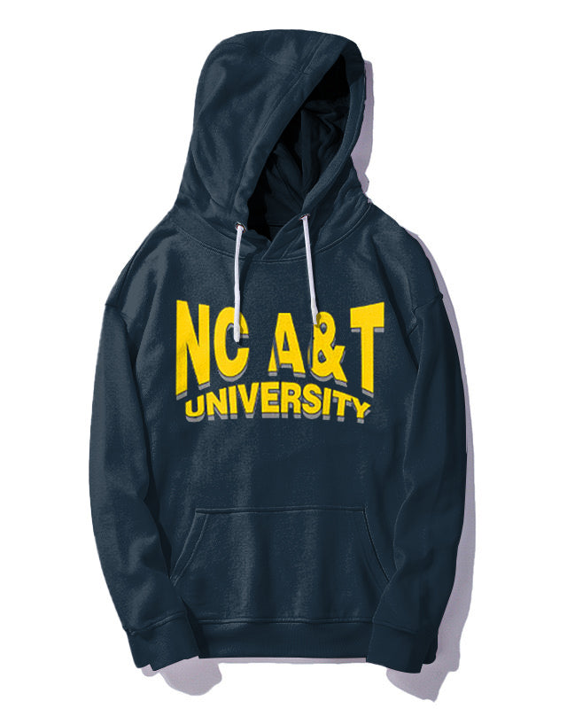 Big & Tall Men’s NC A&T University Style Hoodie and Sweatpants Two Piece Set