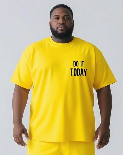 Tomorrow Is Never Guaranteed Do It Today T-shirt 2-Piece Set