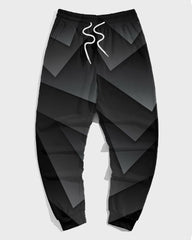 Men's Big and Tall Sweatsuit Casual Geometric Hoodie and Pants Set