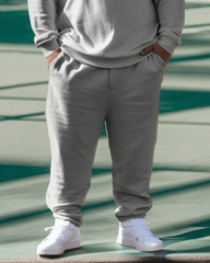 Men's Plus Size Delaware State University Style Sweatshirt and Sweatshirt Two-Piece Set