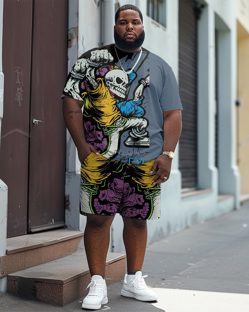 Poster Skull Print Large Men's Set
