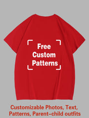 Customized Big and Tall T-shirt (You Can Upload Pictures, Text, Logo, Etc. To Customize Your Interesting T-shirt)