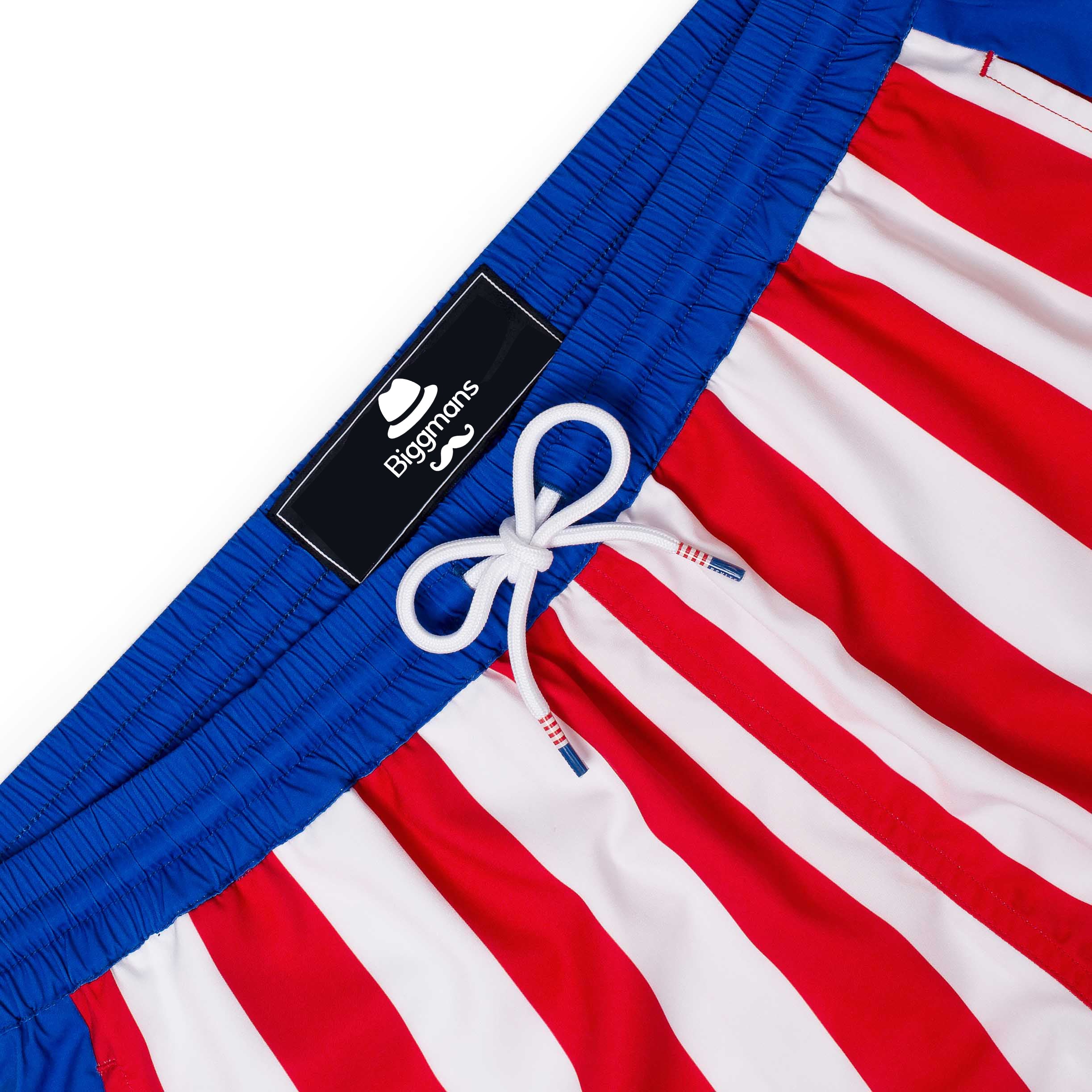 Big & Tall Men's Hawaii. Everyday Casual-Rocky "Heart On Fire" Mixed Shorts