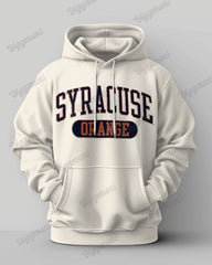 Men's Plus Size Syracuse University Letter Print Hoodie Suit
