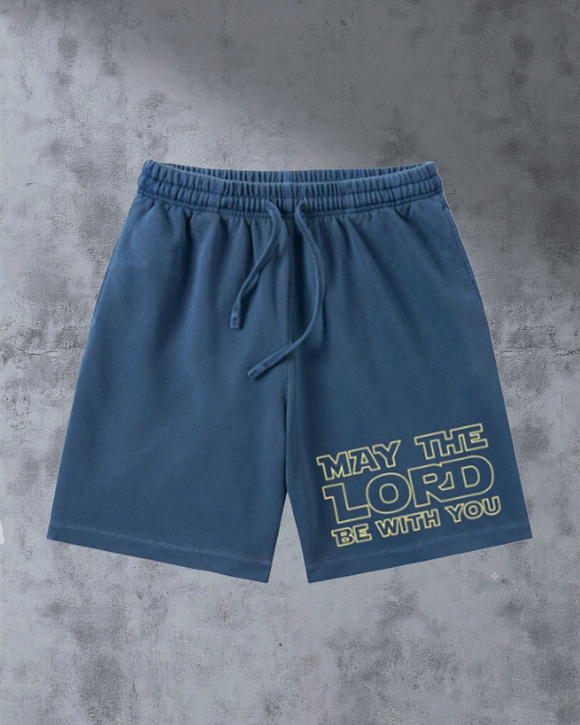 Big & Tall Men's May The Lord Be With You Summer Shorts