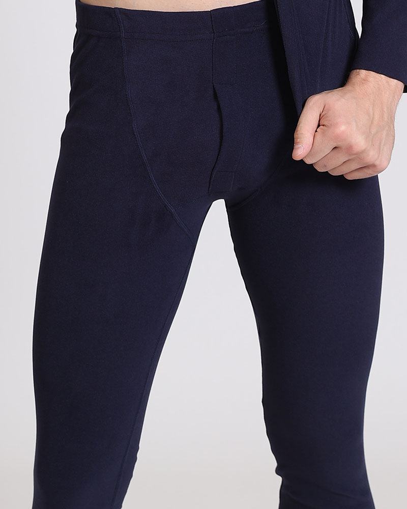XL-7XL Men's Big & Tall Suede Bottoming Warm Trousers