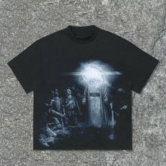 Jesus Light Lighting People 100 Cotton Short Sleeve T-shirt
