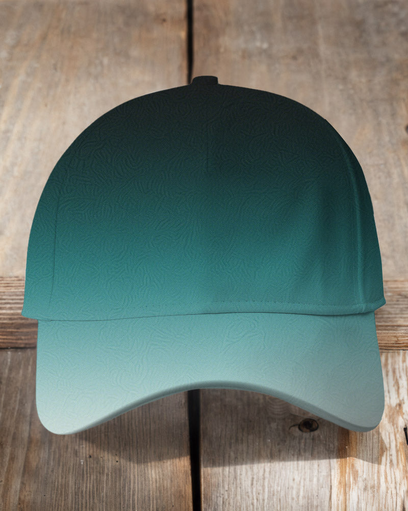 Classic Forest Theme Gradient Effect Casual Baseball Cap