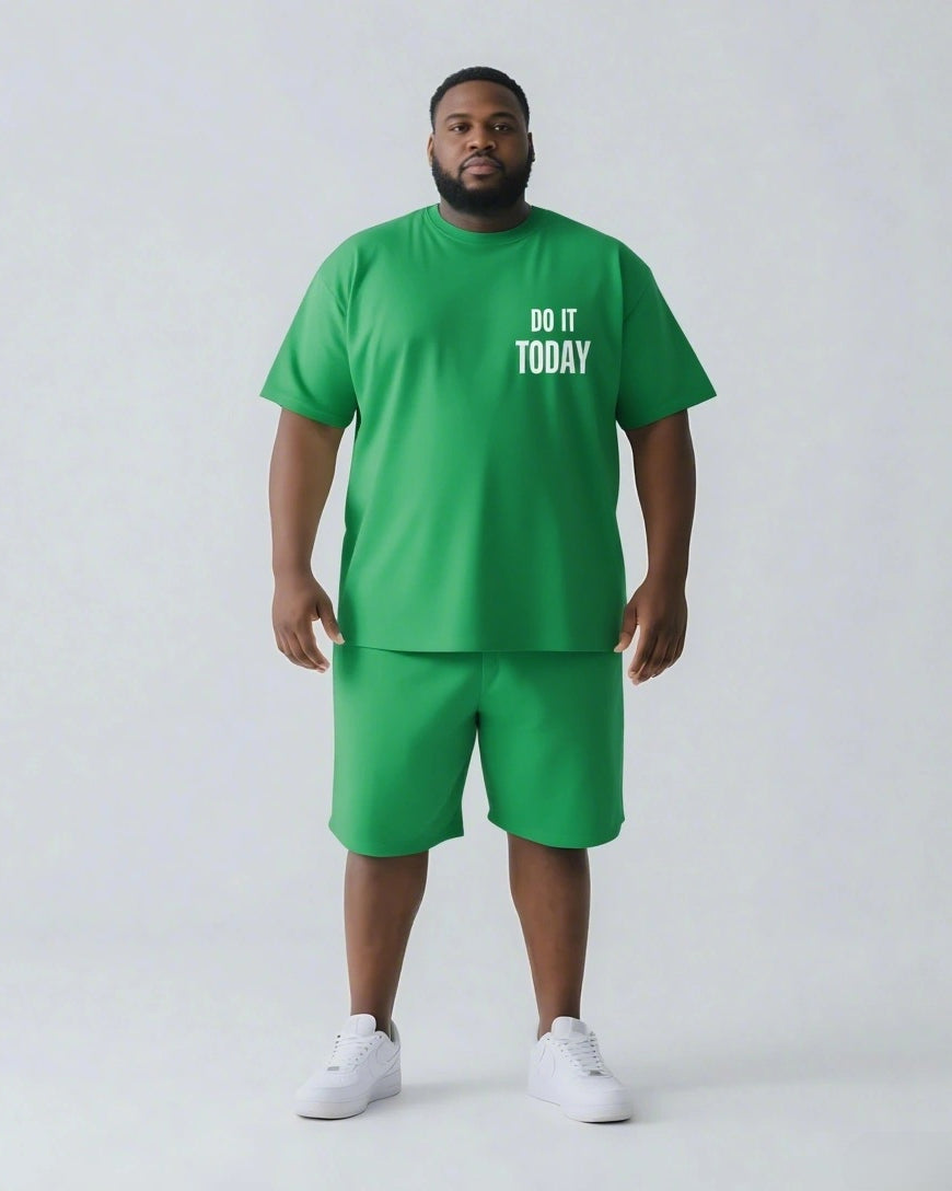 Tomorrow Is Never Guaranteed Do It Today T-shirt 2-Piece Set