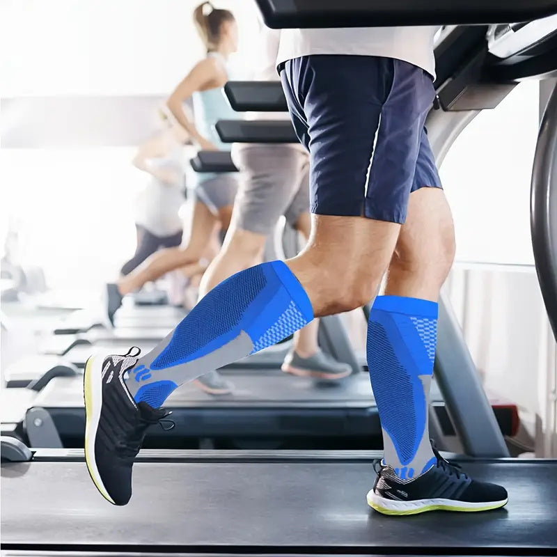 S-7XL Running Fitness Compression Socks, For Obese Men And Women Sports Socks