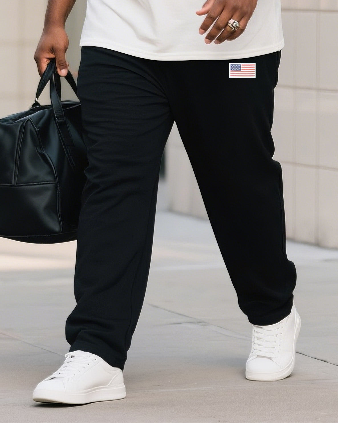 Big Boy Street Fashion English Printed Short Sleeve Trousers Suit