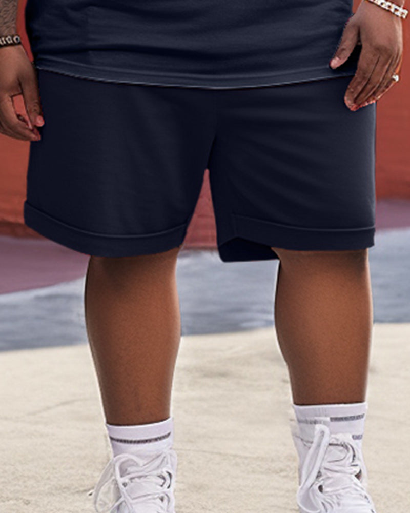 Men's Plus Size Polo 67 Two-Piece Set