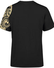 Men's Plus Size Polynesian Pullover Print T-Shirt Shorts Suit