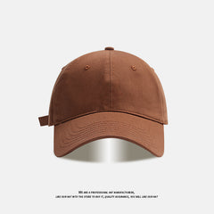 Simple Joker Solid Color Big Head Baseball Cap Cap