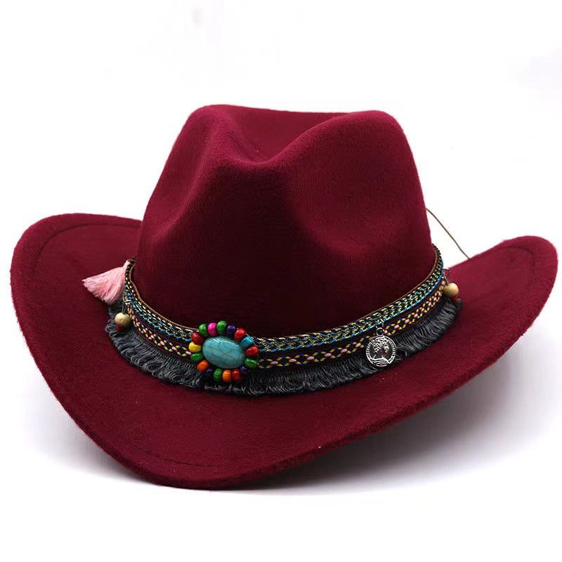 Multicolor Panama Hat Yellow Belt Accessory Straw Topper Beach