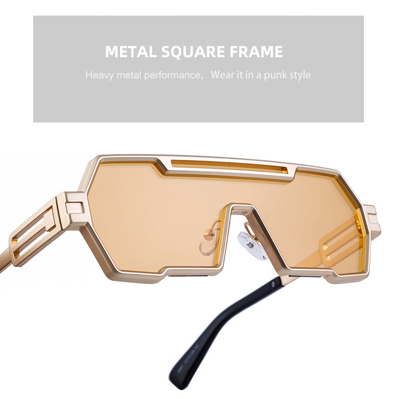 Retro Steampunk Irregular Sunglasses