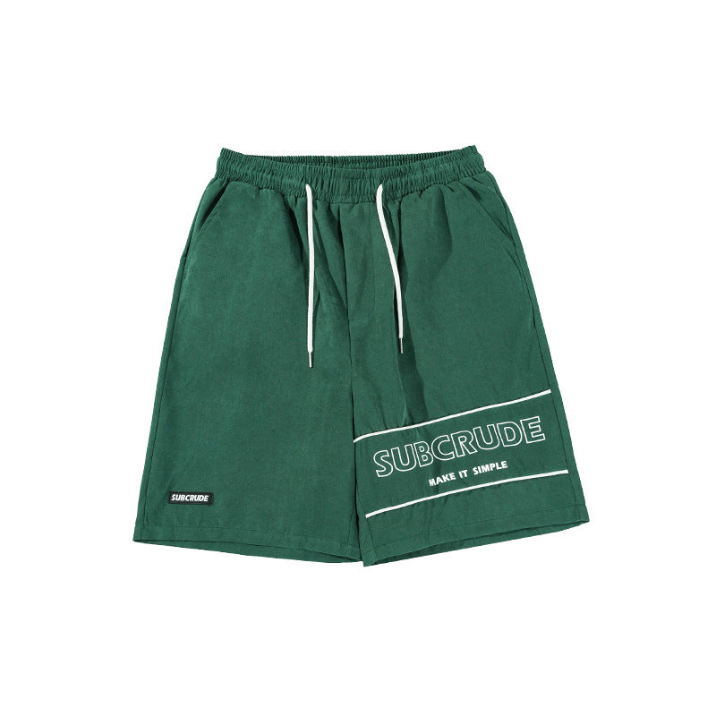 Plus Size Athletic Street Style Shorts