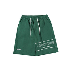 Plus Size Athletic Street Style Shorts