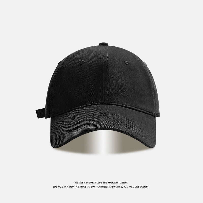 Simple Joker Solid Color Big Head Baseball Cap Cap