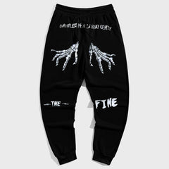 Plus Size Men's Street Style Casual Retro Trousers