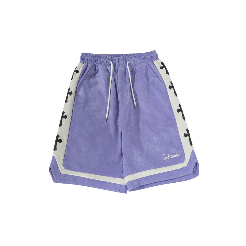 Plus Size Athletic Street Style Shorts