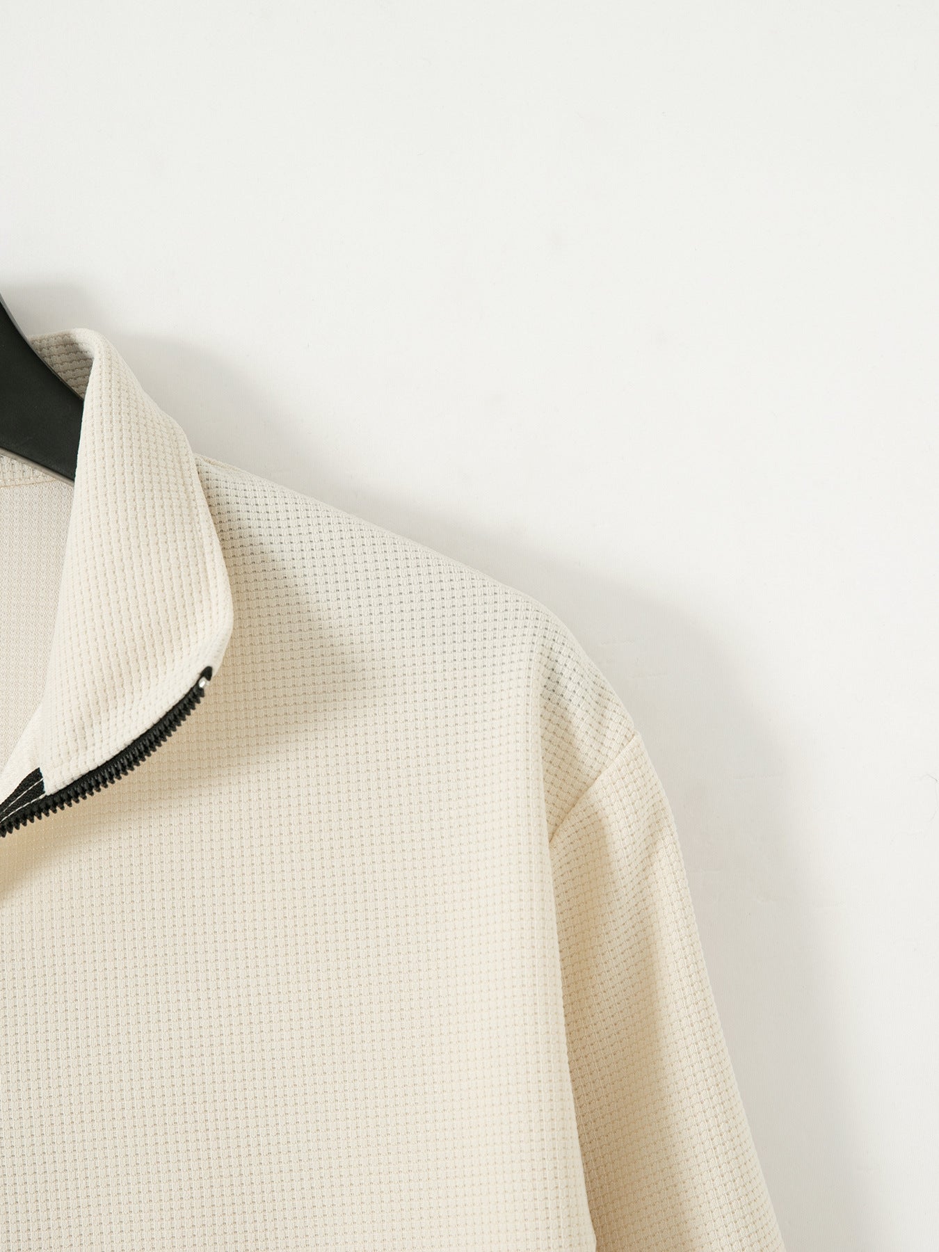 Men's Fashion CasualRhinestone Gradient Color Block Print Long Sleeve Shirt