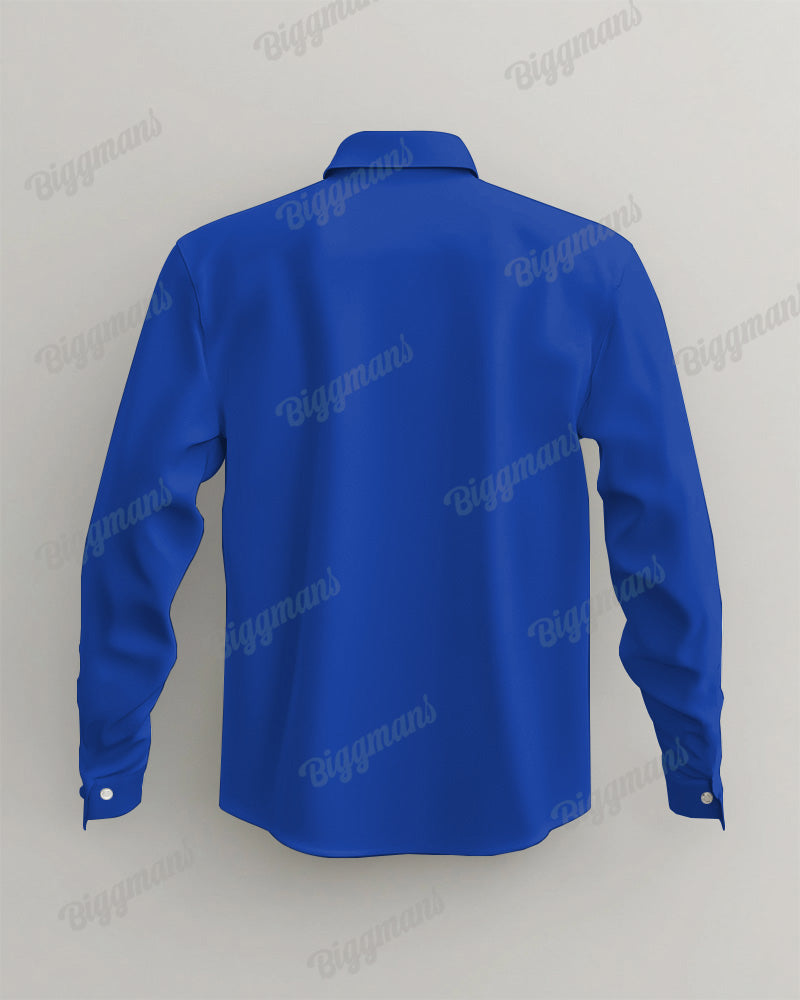 Men's Plus Size Ethnic Totem Long Sleeve Shirt and Pants Set